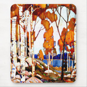 Tapis De Souris Paysage décoratif par Tom Thomson
