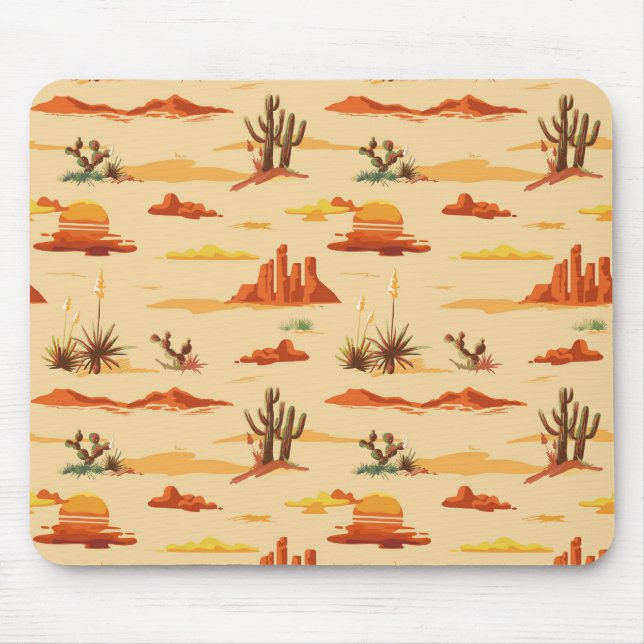 Tapis De Souris Paysage du désert Arizona Motif (Devant)