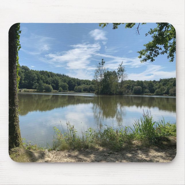 Tapis De Souris Paysage du lac Mousepad personnalisé (Devant)
