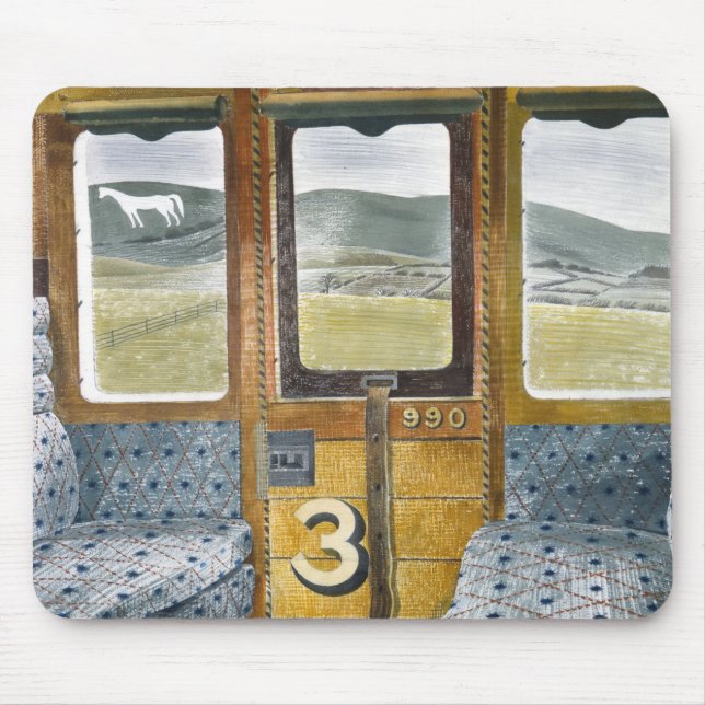 Tapis De Souris Paysage Du Train Par Eric Ravilit (Devant)