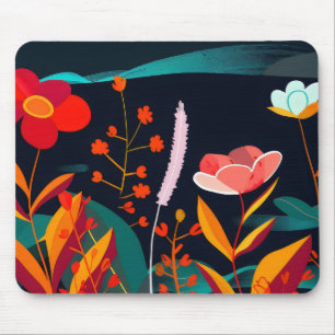Tapis De Souris Paysage floral de rêve 3