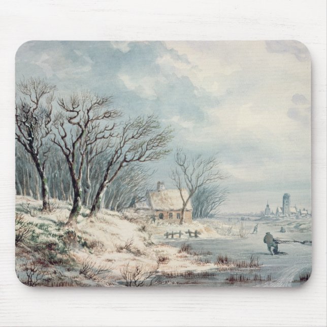 Tapis De Souris Paysage : Hiver (Devant)