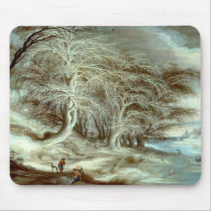 Tapis De Souris Paysage hivernal Gijsbrecht Leytens