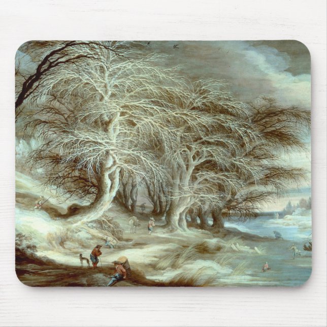 Tapis De Souris Paysage hivernal Gijsbrecht Leytens (Devant)