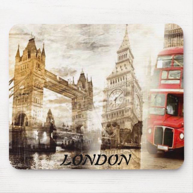 Tapis De Souris Paysage Londres de Mousepad (Devant)
