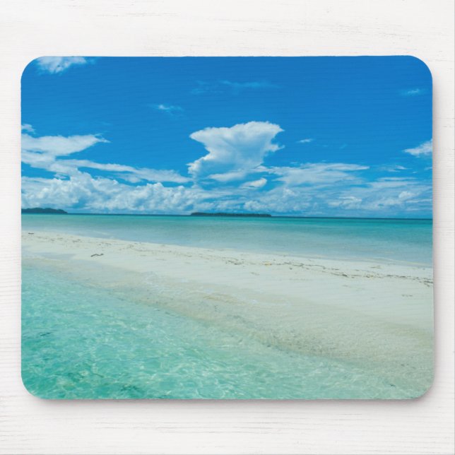Tapis De Souris Paysage marin tropical bleu, Palaos (Devant)