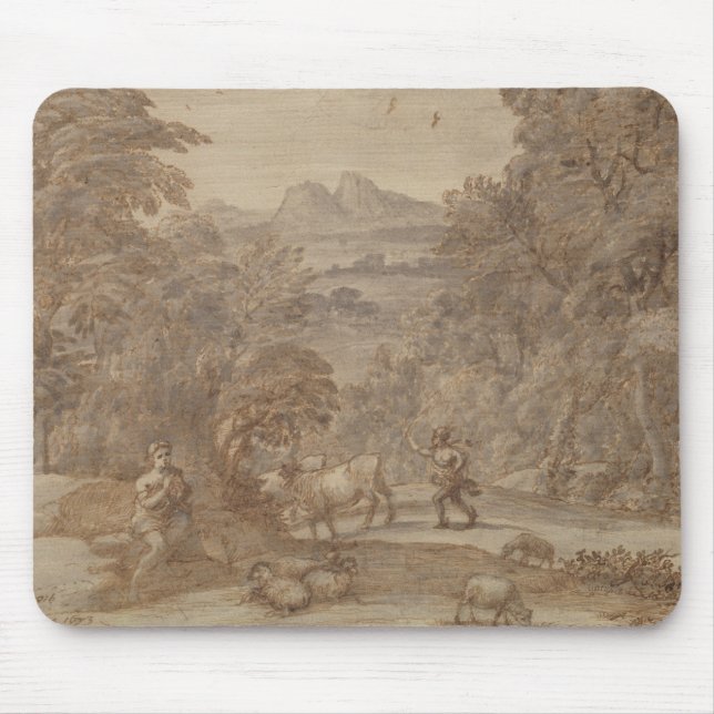 Tapis De Souris Paysage Mercury et Apollo (Devant)