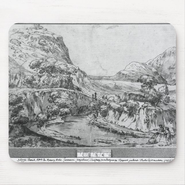 Tapis De Souris Paysage montagneux (Devant)
