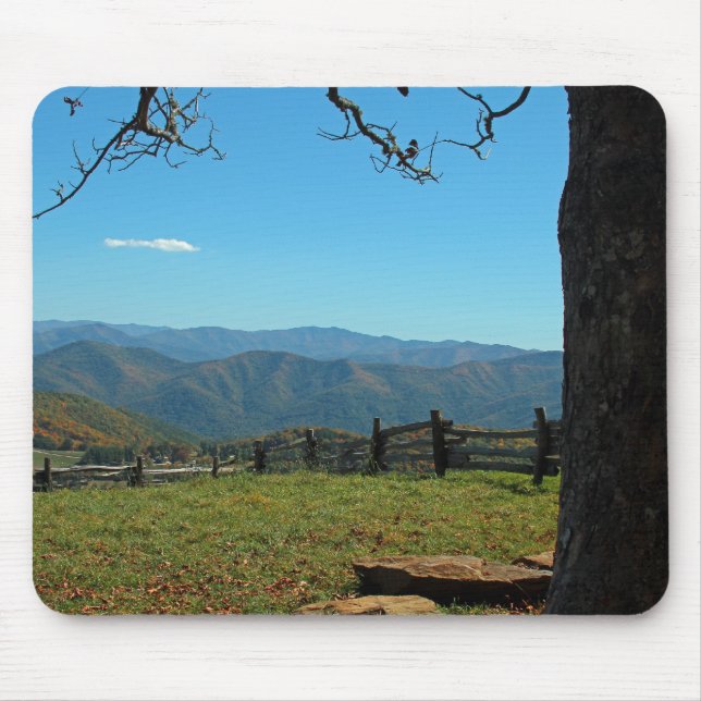 Tapis De Souris Paysage Mousepad de montagne (Devant)