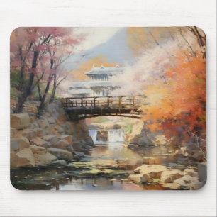 Tapis De Souris Paysage naturel asiatique