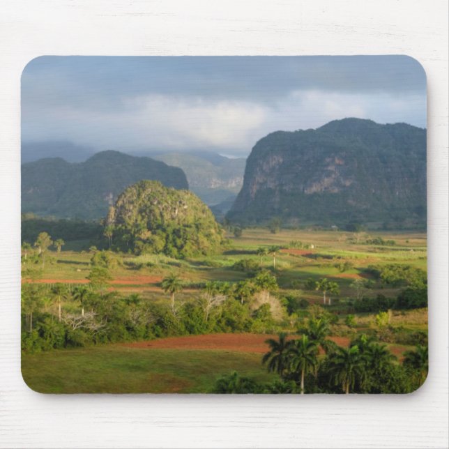 Tapis De Souris Paysage panoramique de vallée, Cuba (Devant)