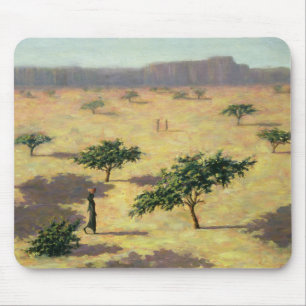 Tapis De Souris Paysage sahélien Mali 1991