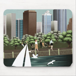 Tapis De Souris Paysage urbain