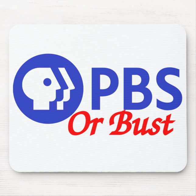 Tapis De Souris PBS ou Bust Mousepad (Devant)