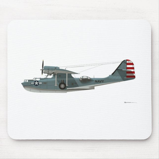 Tapis De Souris PBY-5A consolidé Catalina (Devant)