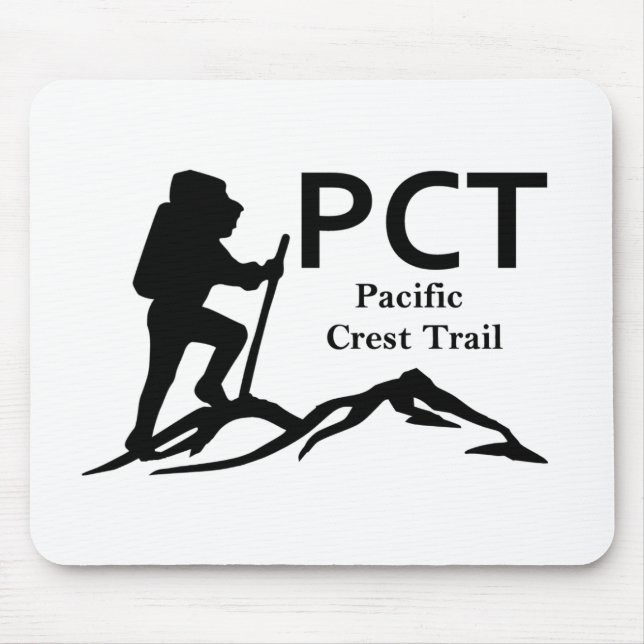 Tapis De Souris PCT  -  Pacific Crest Trail (Devant)