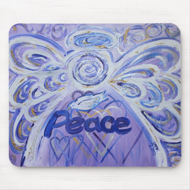 Tapis De Souris Peace Angel Mousepad (Devant)