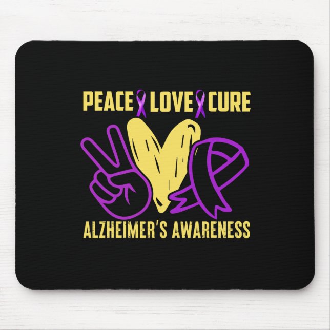 Tapis De Souris Peace Cure Love Heimerheimer (Devant)