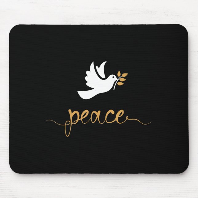 Tapis De Souris Peace Dove  (Devant)
