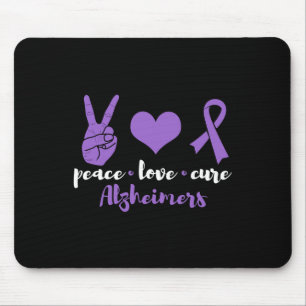 Tapis De Souris Peace Love Cure Heimerheimers Sensibilisation Guer