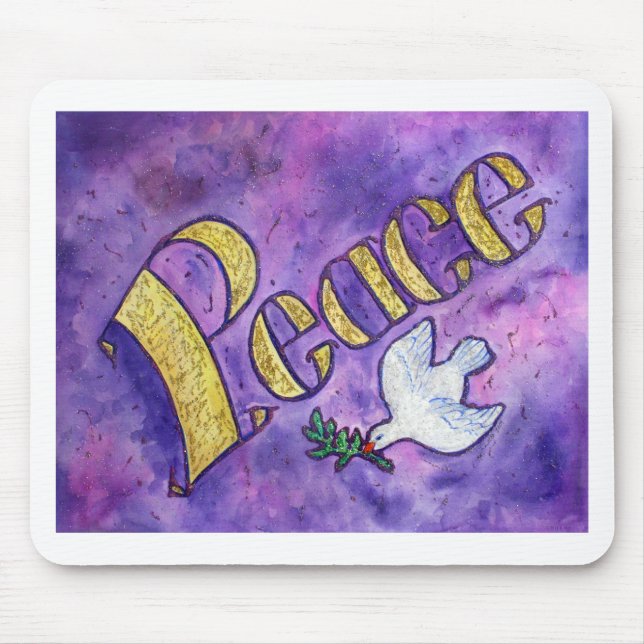 Tapis De Souris Peace Mousepad (Devant)