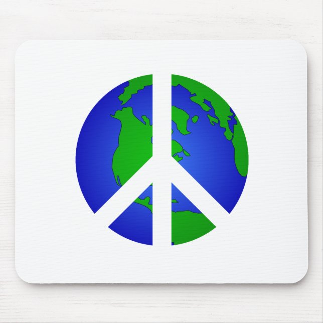 Tapis De Souris Peace World Peace (Devant)