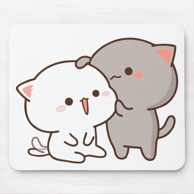 Tapis De Souris Peach Goma Love Souris (Devant)