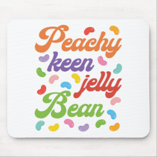 Tapis De Souris Peachy Keen Jelly Bean Easter Candy Retro