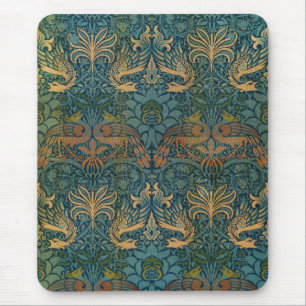 Tapis De Souris Peacock and Dragon, 1878, par William Morris