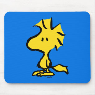 Tapis De Souris Peanuts   Snoopy's Friend Woodstock