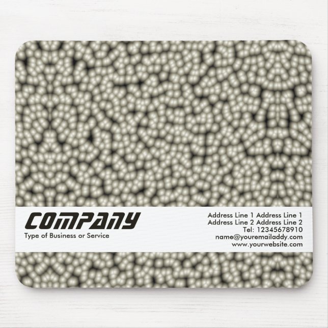 Tapis De Souris Pearl Cells Abstrait, affaires (Devant)
