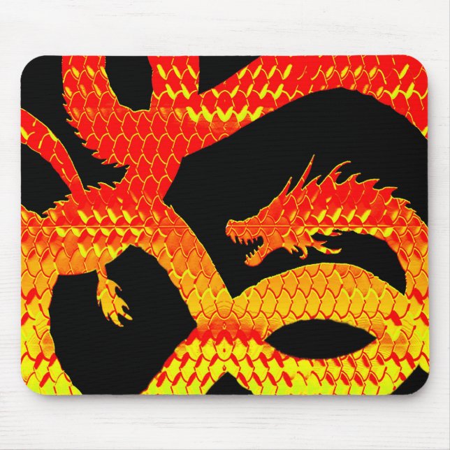 Tapis De Souris Peau B de dragon (Devant)