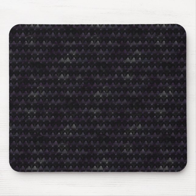 Tapis De Souris Peau étrangère en cristal pourpre (Devant)