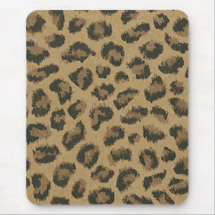 Tapis De Souris Peau léopard Souris