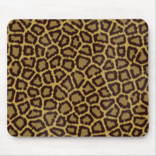 Tapis De Souris Peau Mousepad de léopard