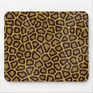 Tapis De Souris Peau Mousepad de léopard