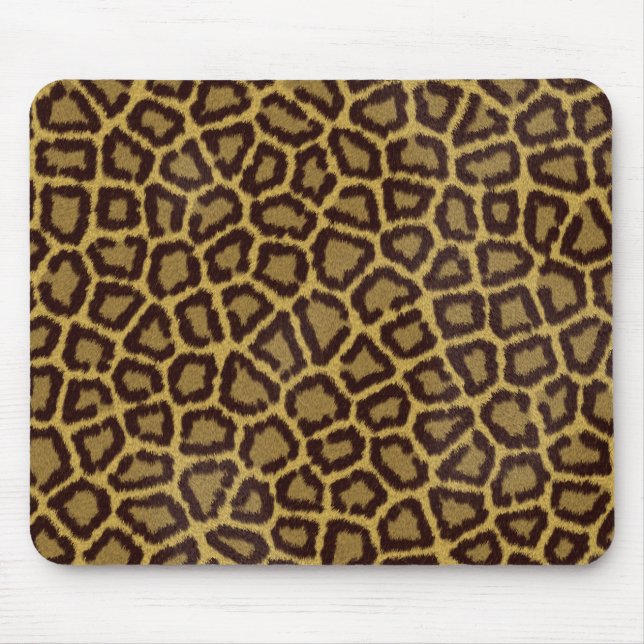 Tapis De Souris Peau Mousepad de léopard (Devant)
