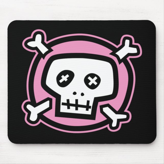 Tapis De Souris Peau rose mousepac (Devant)