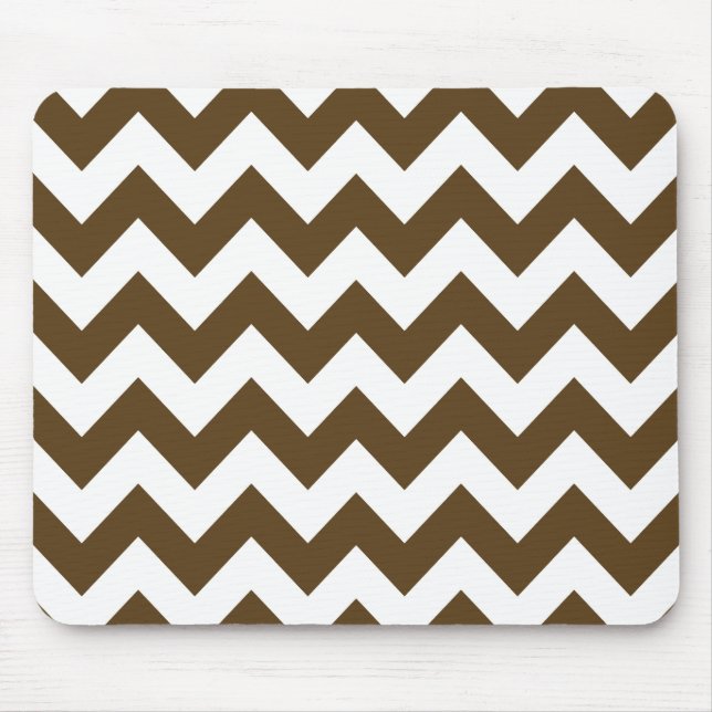 Tapis De Souris Pecan Neutral Chevron (Devant)