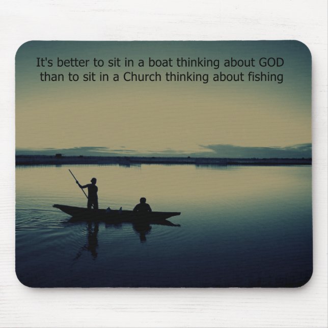 TAPIS DE SOURIS PÊCHE (Devant)