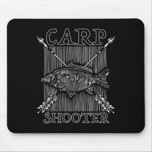 Tapis De Souris Pêche à l'arc Chasse à l'arc pour poissons_ Tireur