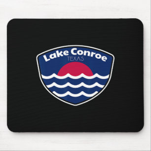 Tapis De Souris Pêche au lac Conroe Texas 