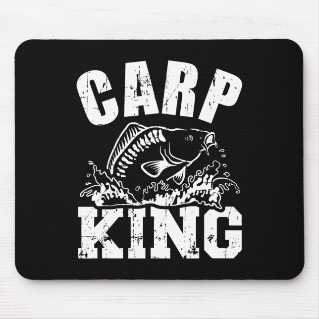 Tapis De Souris Pêche Carp King  (Devant)