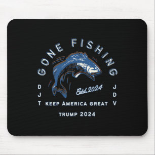 Tapis De Souris Pêche Trump Vance 2024 Pêche Sportive Passé-t