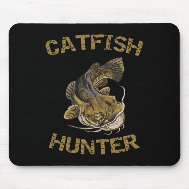 Tapis De Souris Pêcheur de poisson-chat Chasseur de poisson-chat P (Devant)