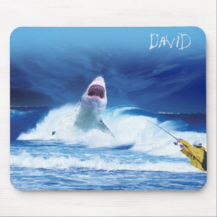 Tapis de souris pêcheur de requin
