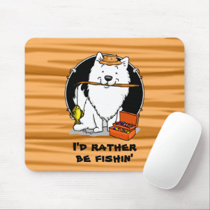 Tapis De Souris Pêcheur Eskimo Chien américain - mignon