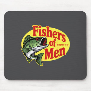 Tapis De Souris Pêcheurs chrétiens d'hommes Matthieu 4 19 Verset