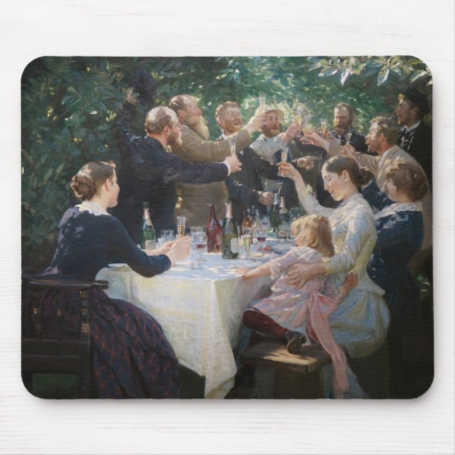 Tapis De Souris Peder Severin Kroyer - Hip, Hip, Hurrah ! (Devant)