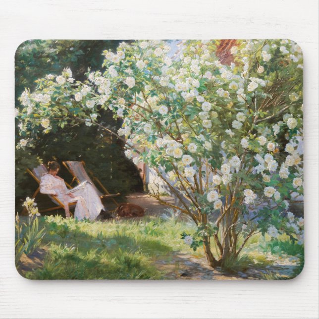 Tapis De Souris Peder Severin Kroyer - Roses (Devant)